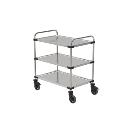 Rieber Servierwagen 850L – 3 Borde unmontiert LIR – Perspektivansicht