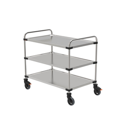 Rieber Servierwagen 1060L - 3 Borde unmont. LIR – Perspektivansicht