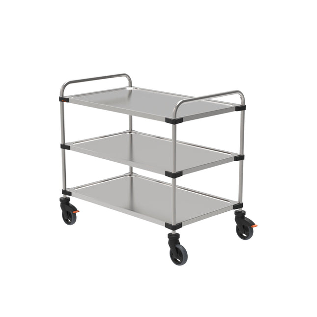 Rieber Servierwagen 1060L - 3 Borde unmont. LIR – Perspektivansicht
