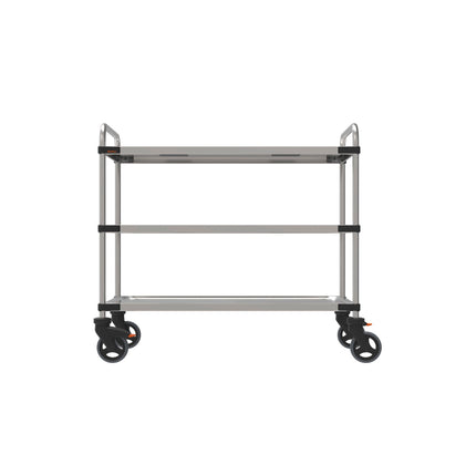 Rieber Servierwagen 1060L - 3 Borde unmont. LIR – Frontansicht