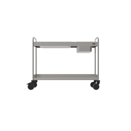 Rieber Abräumwagen offen - GN 1x 2/1 & 2x 1/2 – Frontansicht