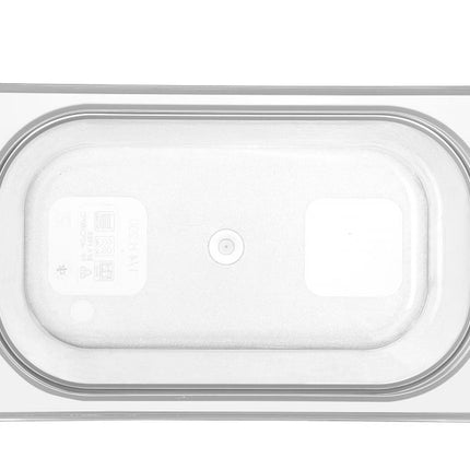 HENDI Gastronorm-Behälter 1 / 4 – Profi Line – GN 1 / 4 – 4.5 l – Transparent – 265 × 162 × 200 mm – weitere Produktansicht