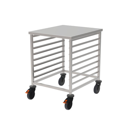 Rieber GN-Regalwagen 2/1 niedr. - Abweiserr. – Perspektivansicht