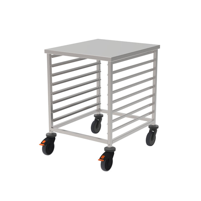 Rieber GN-Regalwagen 2/1 niedr. - Abweiserr. – Perspektivansicht