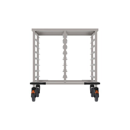 Rieber GN-Regalwagen 2x1/1 niedr. - Stoßecken – Frontansicht