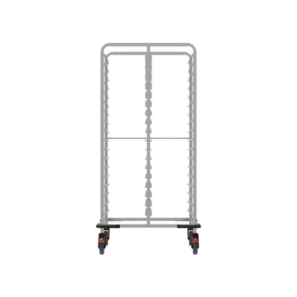 Rieber GN-Regalwagen 2x1/1 - Stoßecken – Frontansicht