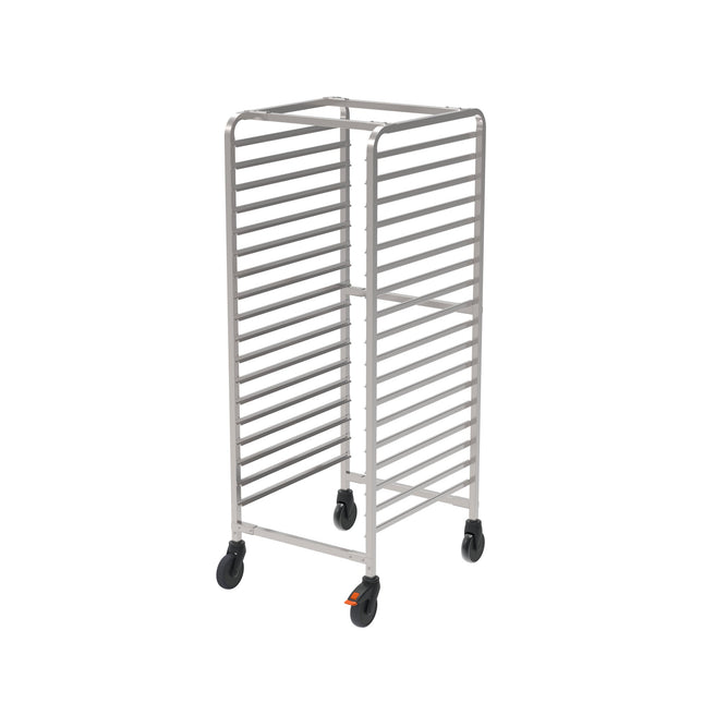 Rieber GN-Regalwagen 2/1 zerlegbar - Abweiserr. – Perspektivansicht