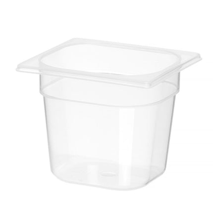 HENDI Gastronorm-Behälter 1 / 6 – Profi Line – GN 1 / 6 – 2 l – Transparent – 176 × 162 × 150 mm – weitere Produktansicht