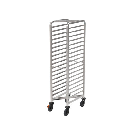 Rieber Raumspar-Regalwagen 1/1 - m. Abweiserr. – Perspektivansicht