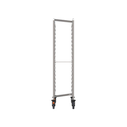 Rieber Raumspar-Regalwagen 1/1 - m. Abweiserr. – Frontansicht