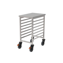 Rieber GN-Regalwagen 1/1 niedr. - Abweiserr. – Perspektivansicht