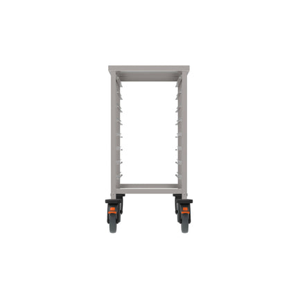 Rieber GN-Regalwagen 1/1 niedr. - Abweiserr. – Frontansicht