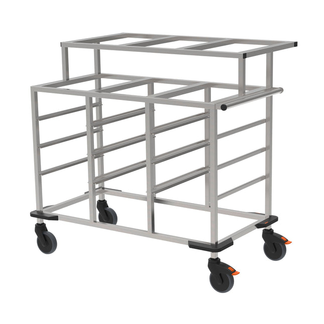 Rieber Kaltspeisen-Ausgabewagen 3x 1/1 – Perspektivansicht