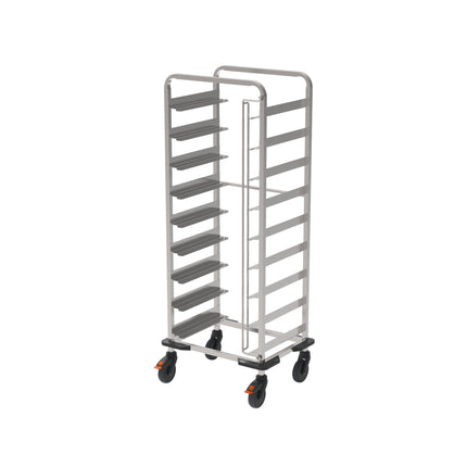 Rieber Regalwagen für K|POT® 1/1 - Stoßecken – Perspektivansicht