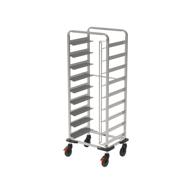 Rieber Regalwagen für K|POT® 1/1 - Stoßecken – Perspektivansicht