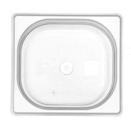HENDI Gastronorm-Behälter 1 / 6 – GN 1 / 6 – 1 l – Transparent – 176 × 162 × 65 mm – weitere Produktansicht