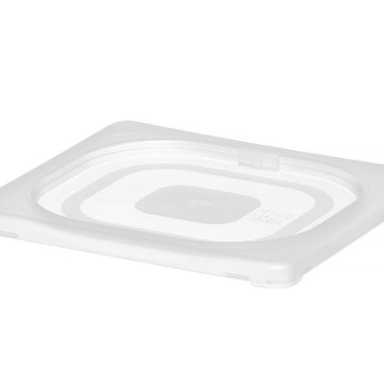HENDI Gastronorm-Deckel – GN 1 / 6 – Transparent – 176 × 162 mm – Produktansicht