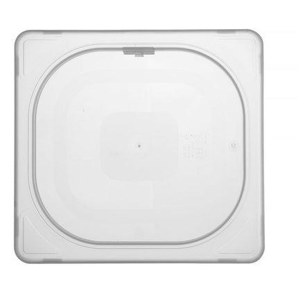 HENDI Gastronorm-Deckel – GN 1 / 6 – Transparent – 176 × 162 mm – weitere Produktansicht
