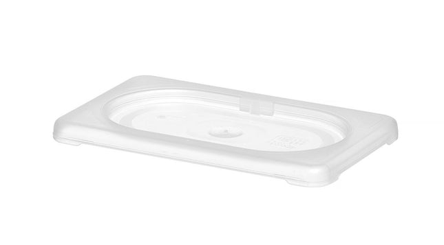 HENDI Gastronorm-Deckel – GN 1 / 9 – Transparent – 176 × 108 mm – Produktansicht