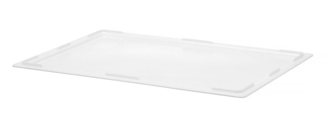 HENDI Deckel für Pizzateigbox GN 1 / 1 – Weiß – 530 × 325 × H 20 mm – Produktansicht