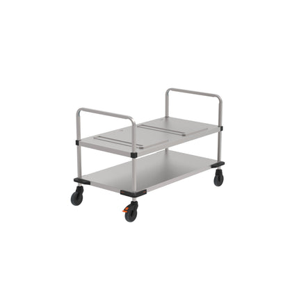 Rieber Transport-/Ausgabewagen 2x thermoport® – Perspektivansicht