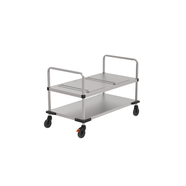 Rieber Transport-/Ausgabewagen 2x thermoport® – Perspektivansicht