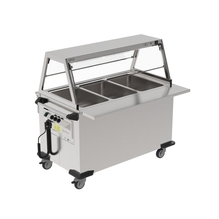 Rieber Kinderbuffet-Wagen 3-h=750 / 800 mm – Perspektivansicht