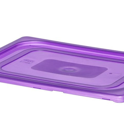 HENDI Gastronorm-Deckel violett – GN 1 / 2 – Violett – 325 × 265 mm – Produktansicht