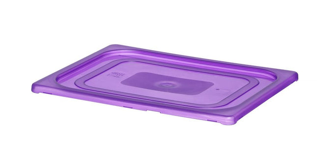 HENDI Gastronorm-Deckel violett – GN 1 / 2 – Violett – 325 × 265 mm – Produktansicht