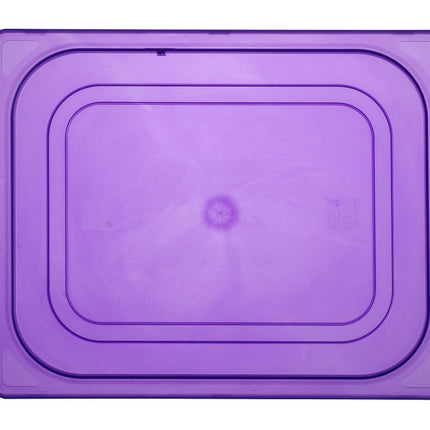 HENDI Gastronorm-Deckel violett – GN 1 / 2 – Violett – 325 × 265 mm – weitere Produktansicht