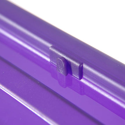 HENDI Gastronorm-Deckel violett – GN 1 / 3 – Violett – 325 × 176 mm – weitere Produktansicht