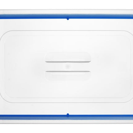 HENDI Gastronorm Deckel – luftdicht verschließbar – GN 1 / 1 – Transparent – 530 × 325 mm – weitere Produktansicht