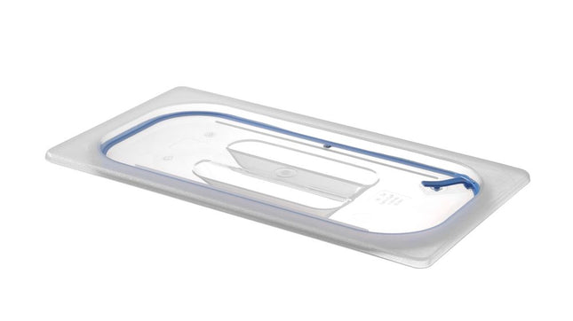 HENDI Gastronorm Deckel – luftdicht verschließbar – GN 1 / 3 – Transparent – 325 × 176 mm – Produktansicht