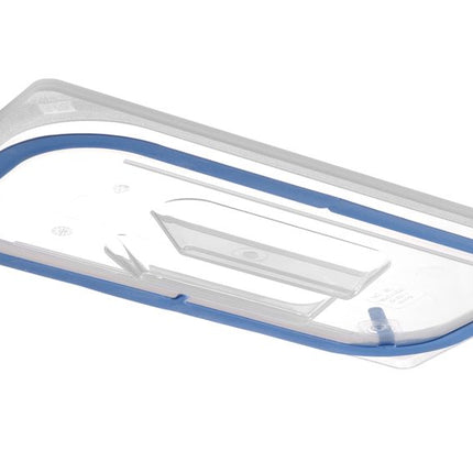HENDI Gastronorm Deckel – luftdicht verschließbar – GN 1 / 3 – Transparent – 325 × 176 mm – weitere Produktansicht