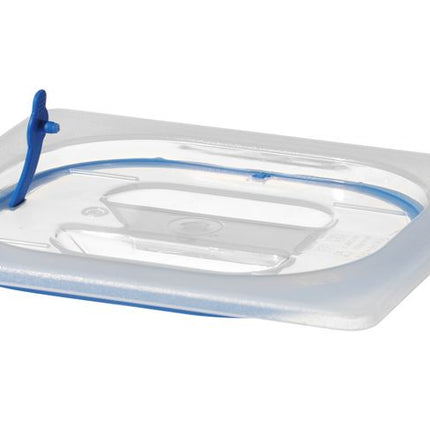 HENDI Gastronorm Deckel – luftdicht verschließbar – GN 1 / 6 – Transparent – 176 × 162 mm – weitere Produktansicht