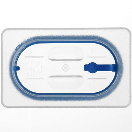 HENDI Gastronorm Deckel – luftdicht verschließbar – GN 1 / 9 – Transparent – 176 × 108 mm – weitere Produktansicht