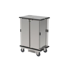 Rieber Tablettwagen TWF-AK-2x10 GN-längs R290 – Perspektivansicht