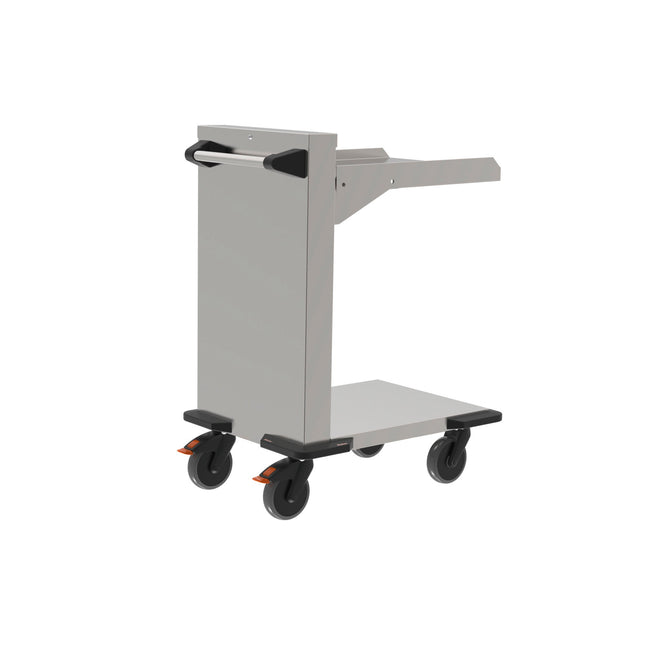 Rieber Plattformstapler offen - Tabletts 1/1 – Perspektivansicht