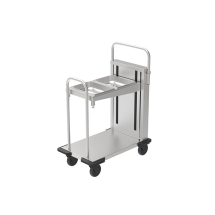 Rieber GNauto Stapler 2x1/2 Behälter – Perspektivansicht