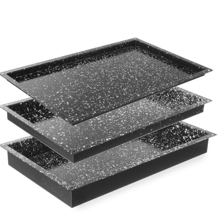 HENDI Blech CONVECTOMAT CLASSIC GN 1 / 1 – GN 1 / 1 – 530 × 325 × 60 mm – weitere Produktansicht