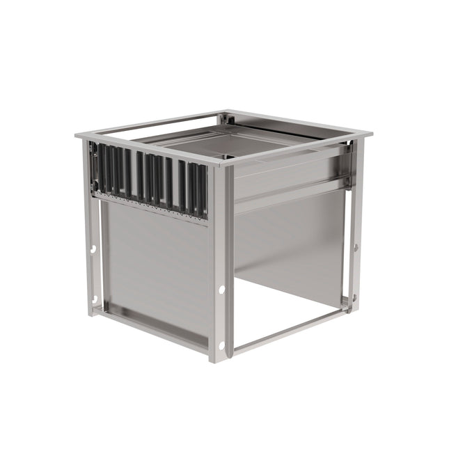 Rieber Einbau-Plattformst. offen Q 1/1 - 580mm – Perspektivansicht