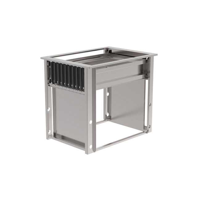 Rieber Einbau-Plattformst. offen GN 1/1 - 580mm – Perspektivansicht