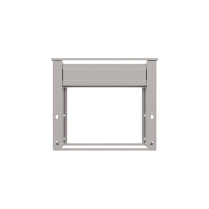 Rieber Einbau-Plattformst. offen GN 1/1 - 580mm – Frontansicht