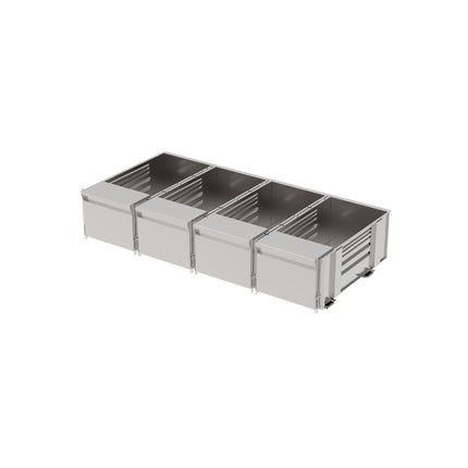 Rieber varithek® EST 4x1/1 - ohne Steckdose – Perspektivansicht