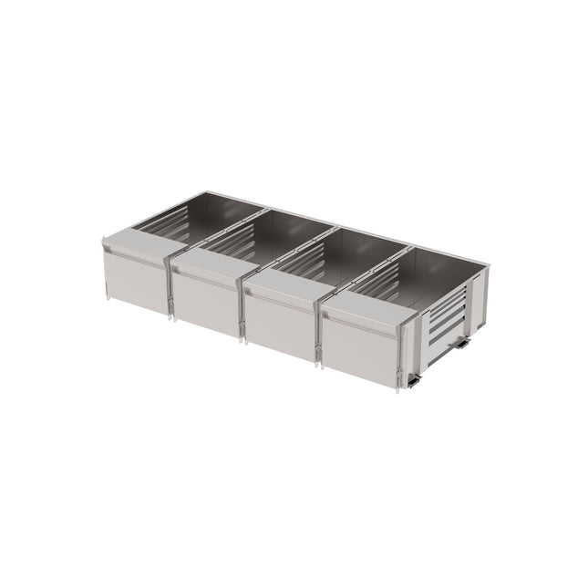 Rieber varithek® EST 4x1/1 - ohne Steckdose – Perspektivansicht