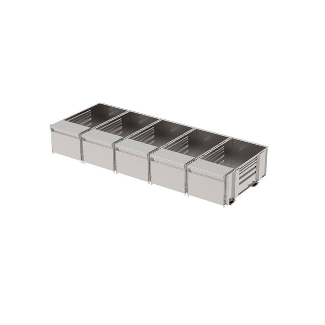 Rieber varithek® EST 5x1/1 - ohne Steckdose – Perspektivansicht