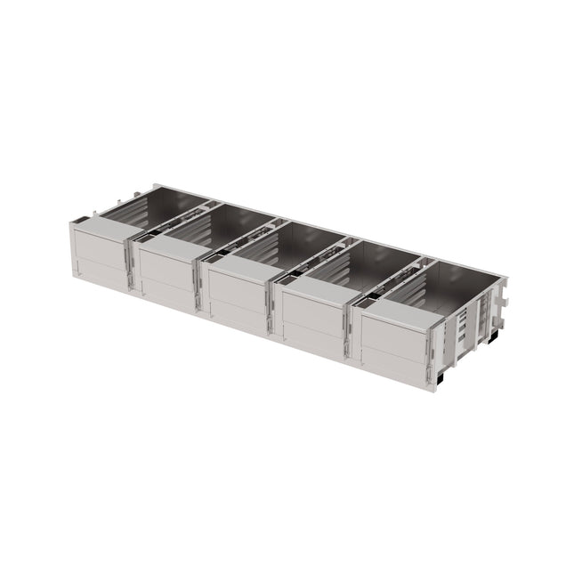 Rieber varithek® EST 5x1/1 - ohne Abdeckung – Perspektivansicht