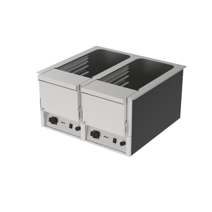 Rieber varithek® EST Infrarot 2x1/1 mit Abdeck. – Perspektivansicht