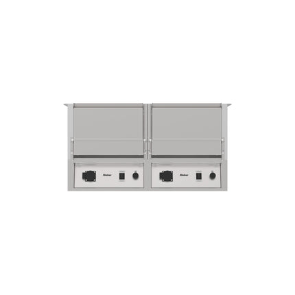Rieber varithek® EST Infrarot 2x1/1 mit Abdeck. – Frontansicht