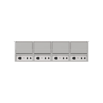 Rieber varithek® EST Infrarot 4x1/1 mit Abdeck. – Frontansicht